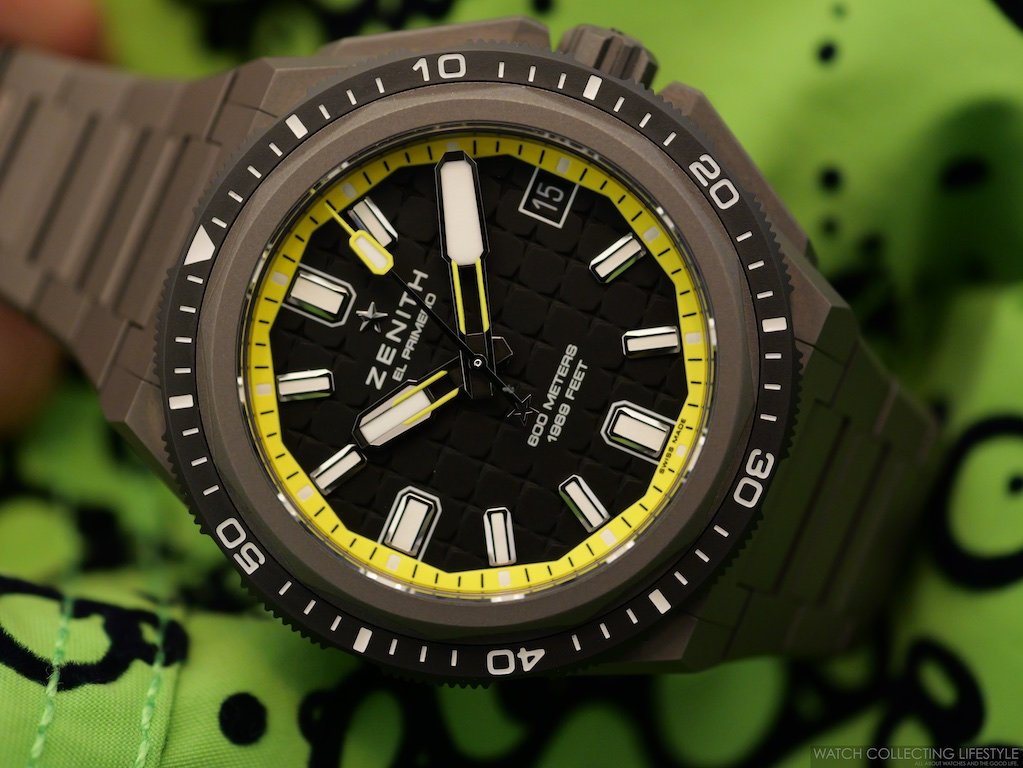 Insider: Zenith DEFY Extreme Diver 'Shadow' Edition. Light as a